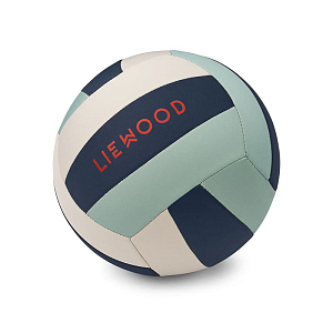 Мяч волейбольный LIEWOOD "Villa", мульти микс с серо-синим